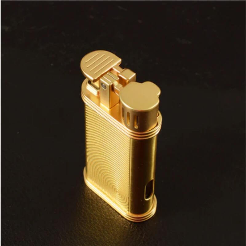 briquet vintage flamme bleue