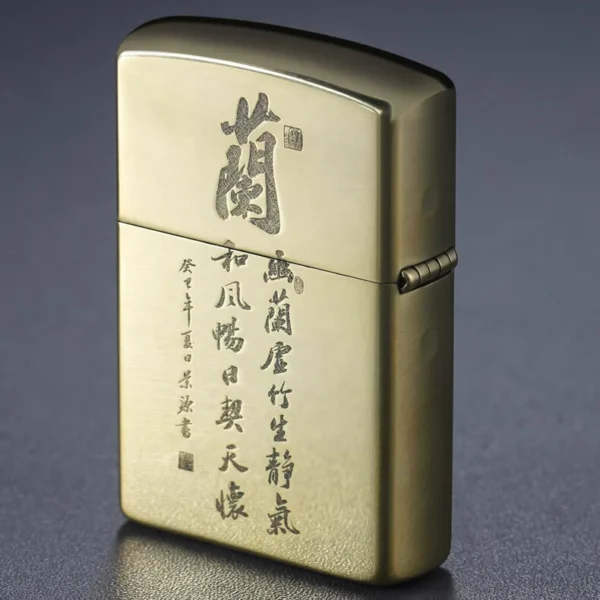 briquet essence orchidee