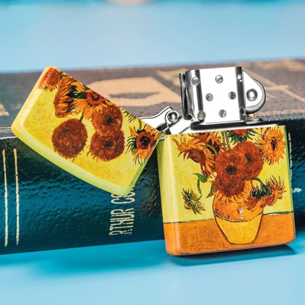 briquet essence tournesol