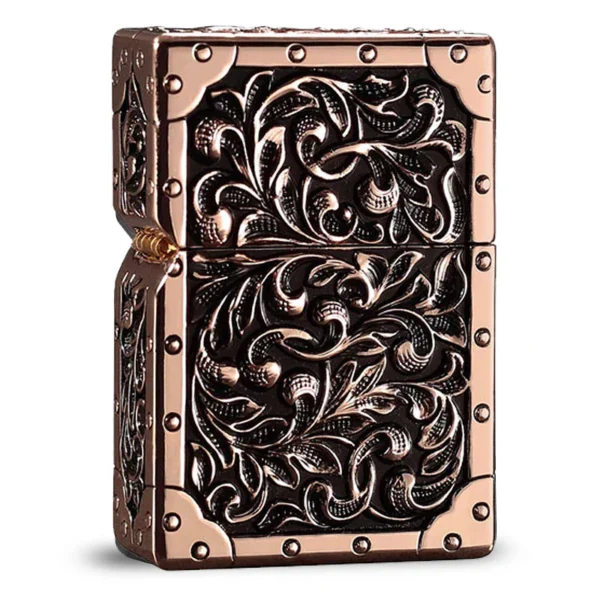 briquet noir de luxe